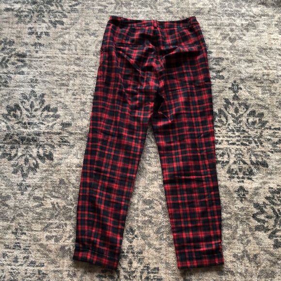 size 4 H&M Plaid Pants - Picture 7 of 8